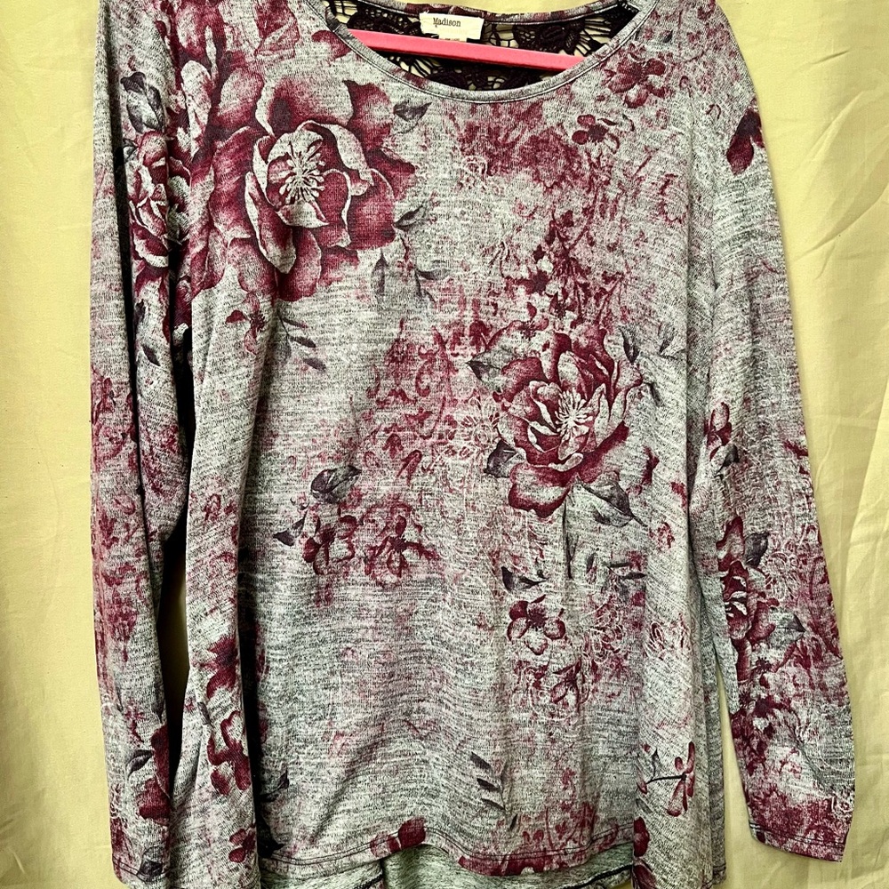 Madison & Berkeley  Floral Blouse